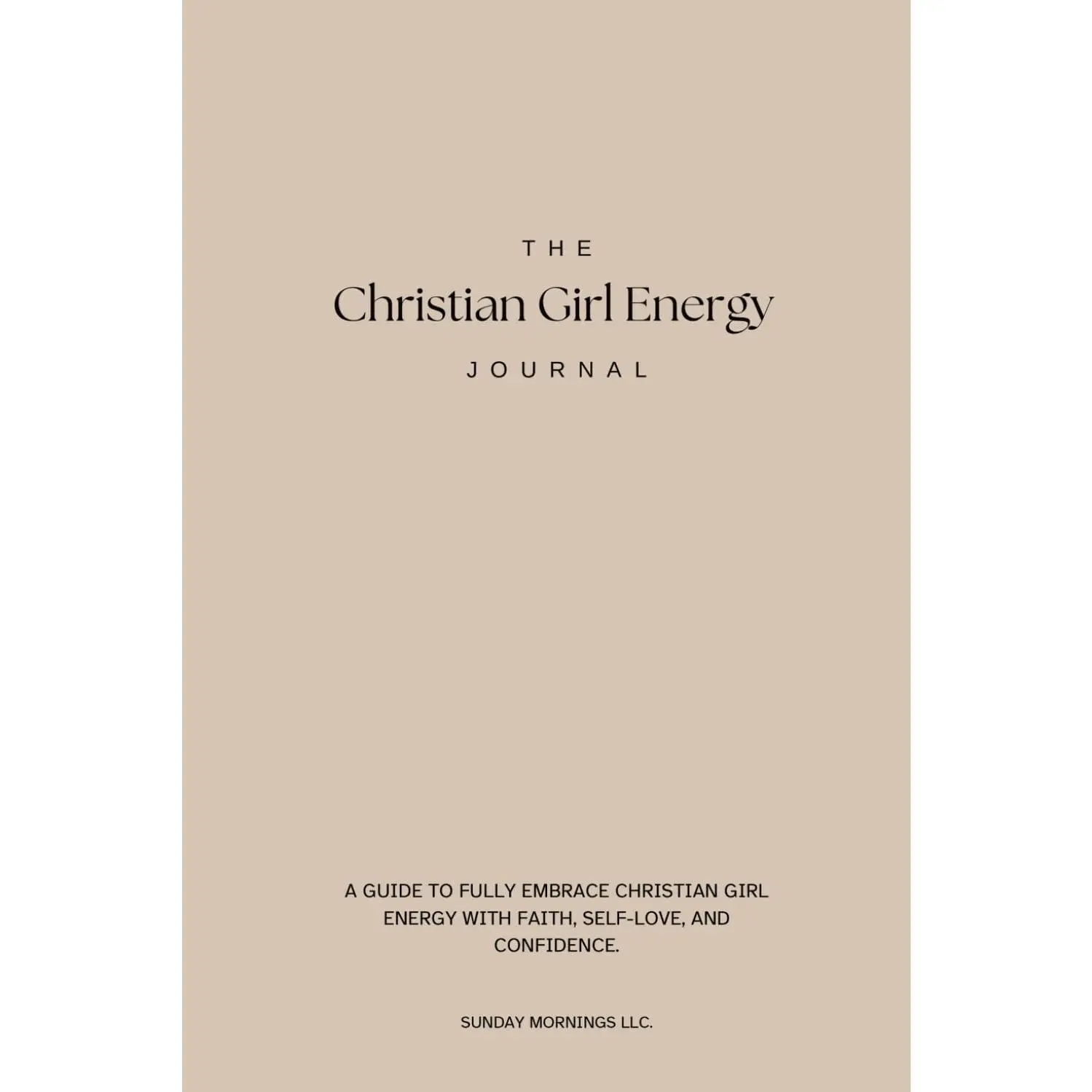 The Christian Girl Energy Journal