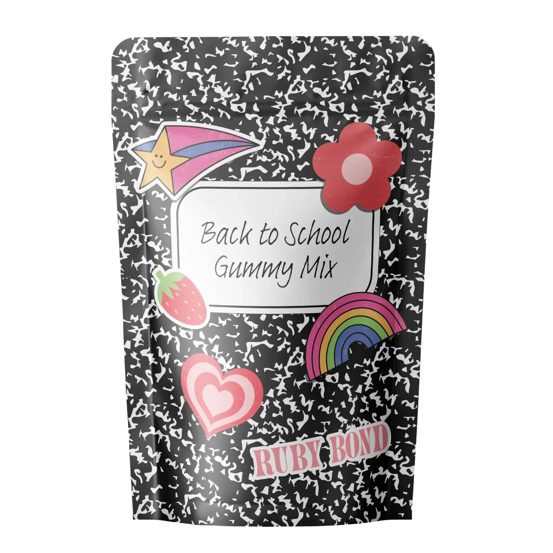 Back to School Gummy Candy Mix by Ruby Bond