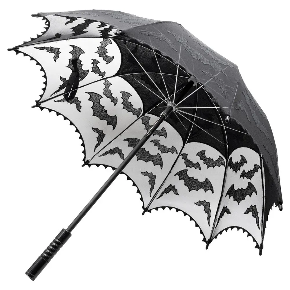 Bat Lace Parasol Umbrella Strap Gothic Bat Lace Parasol Umbrella Strap Gothic