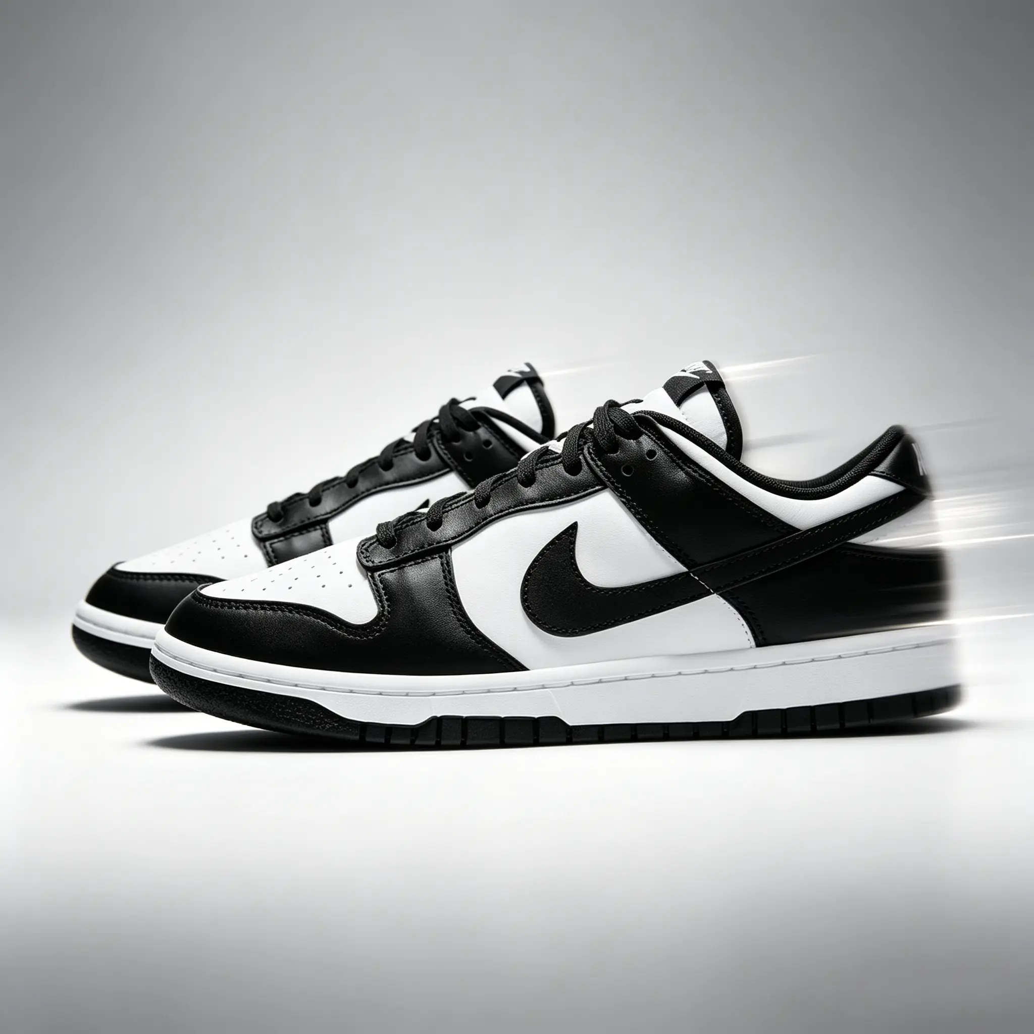 Men's Nike Dunk Low 'Black White' Basketball Shoes, Style Code DD1391-100
