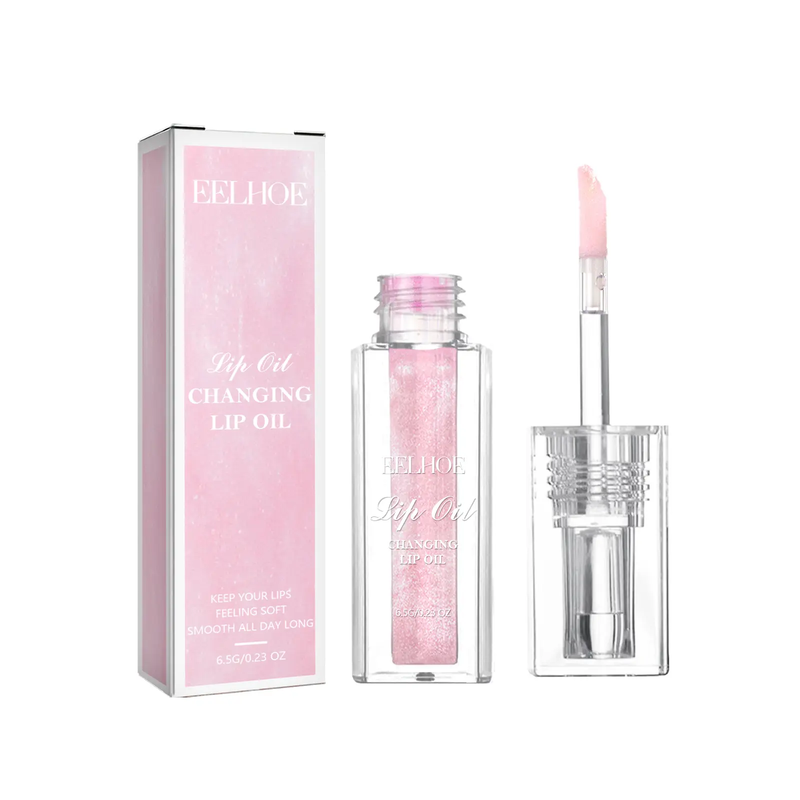 TikTok Made Me Buy This!  This color-changing lip oil is magic.24 Hour Crack Repair!  This color-changing oil heals while it tints.