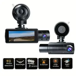 Dash Cam Front and Rear: 1080P Dual Dash Camera for Cars, Ecomoment Car Camer , Built-in Wi-Fi, 170° Wide Angle, Night Vision,  24H Parking Mode, Included 32GB Card