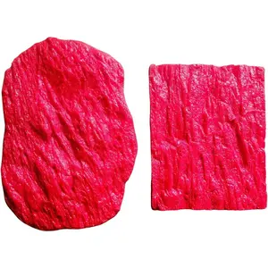 2 Pcs Concrete Masonry Form Stamp Set 7.5"x5.5" & 6"x5" Stamps Create Beautiful Stone Textures for Smaller Concrete Projects, Countertop Edge Designs, Boulder Scapes and More