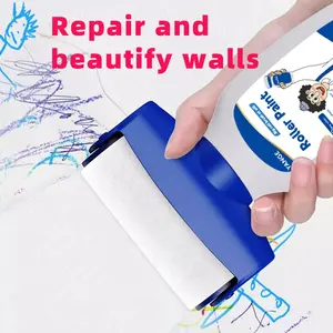 Water-Based Latex Quick Drying Paint for Home Wall Repair, Odor-Free Self-Brushing Paint, Durable Gloss Finish for Easy Application Painting
