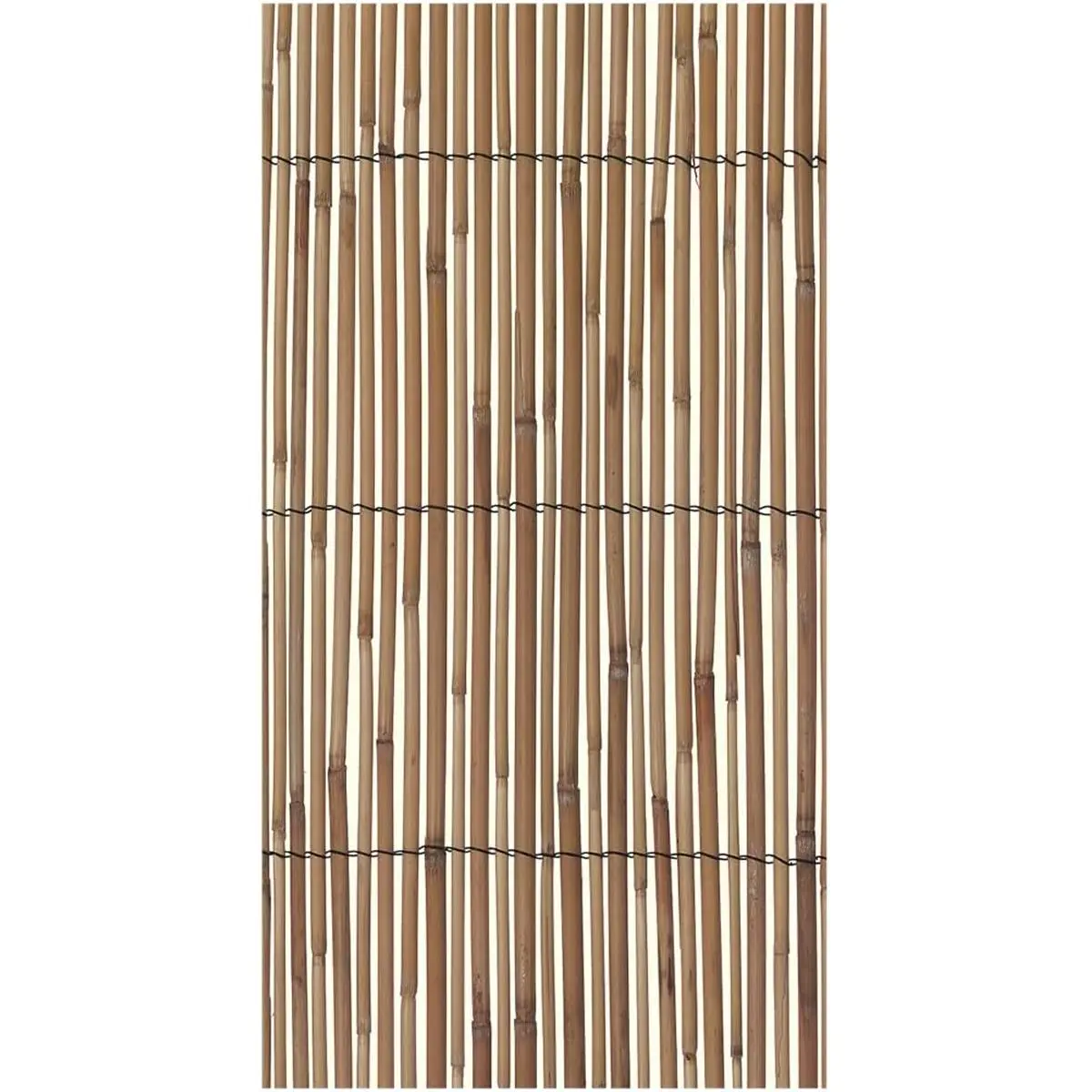 Harbor Gardens Natural Wood Reed Privacy Fence, 13 ft x 3 ft 3 in Beige, Eco-Friendly Affordable Sun Protection Decoration, Easy-Install for Indoor/Outdoor Shaded Areas, Japanese Garden Compatible