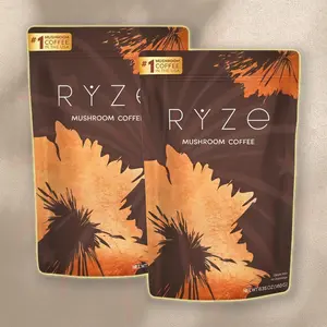 RYZe Mushroom Coffee 30 Servings with 6 Adaptogenic Mushrooms MCT Oil & Perfect for better energy, focus, and digestion.