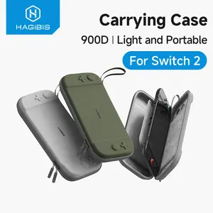 Hagibis Nintendo Switch 2 Carrying Case with 10 Games Cartridges Protective Hard Shell Portable Travel Carry Case Shell Pouch