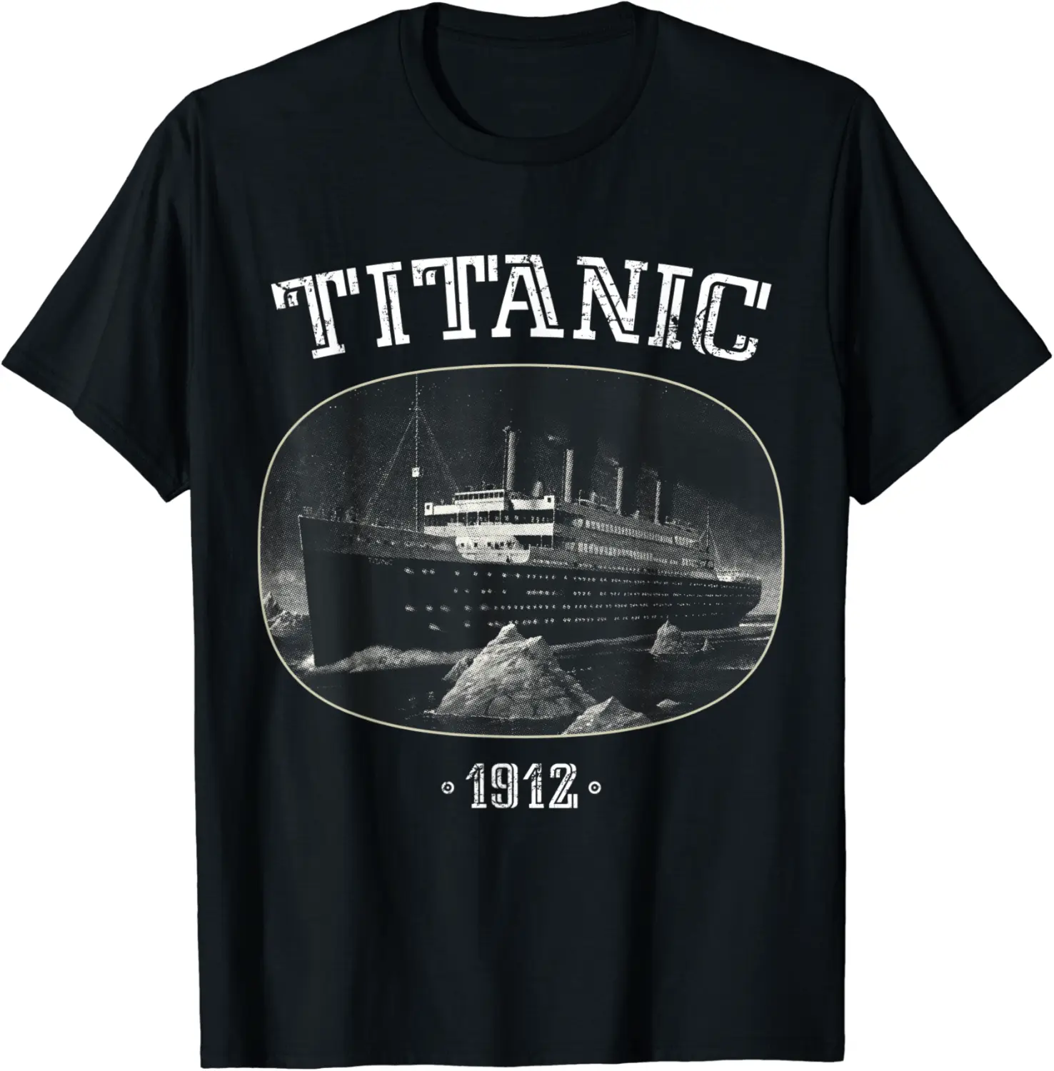 Vintage RMS Titanic | Cruise Ship T-Shirt - Peterbauti Shop 56B0B64J6T7J