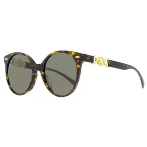 Versace Oval Sunglasses VE4442F 108/3 Havana 55mm