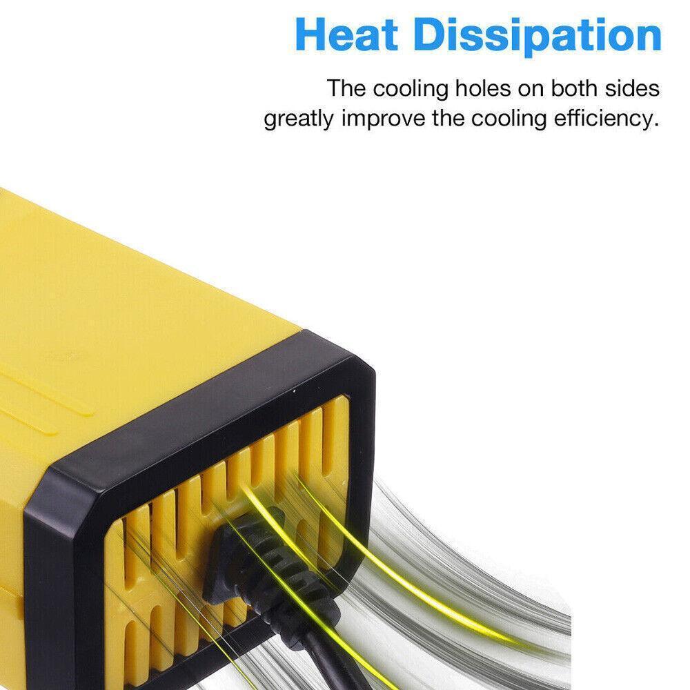 12V Car Battery Charger & Maintainer | Auto Trickle Charger for Truck RV Motorcycle | Portable Smart Battery Charger for Lead-Acid AGM GEL