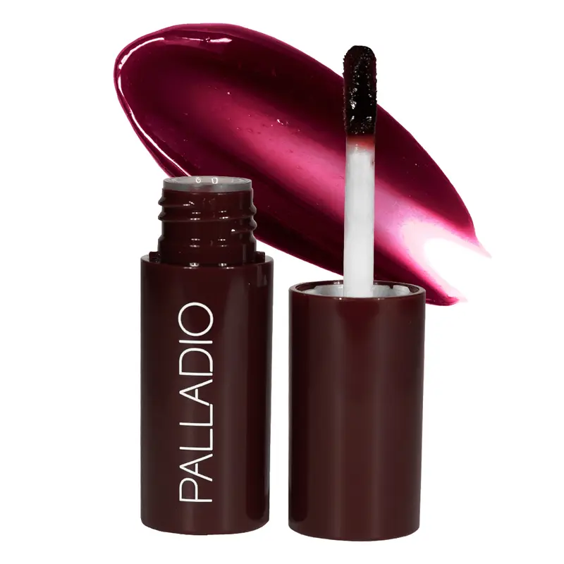 Palladio Beauty Jelly Tint Cosmetic - Hyaluronic Acid Nourishing Hydrating Lip & Cheek Stain, Smooth Gloss, Radiant Vivid Color, Lightweight, Non-Sticky, Transfer-Proof, Blendable, Gluten-Free, Cruelty-Free, Moisture-Lock, All Skin Types Lip Care Makeup