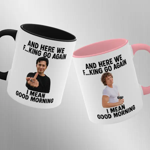 Hollanov Meme Morning Mug, Heated Rivalry Mug, Shane Hollander Mug, Ilya Rozanov Mug, Hockey Mug