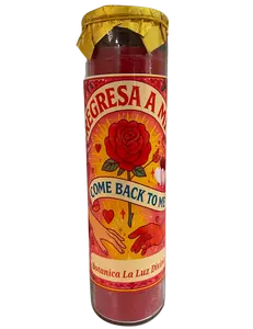 Come Back to Me Candle – Regresa a Mí Prepared Ritual Candle for Love & Reconciliation