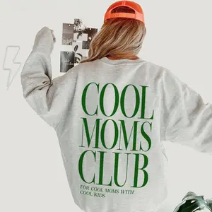 Cool moms club retro graphic Sweatshirt for women, presents for mom, Trendy Shirt