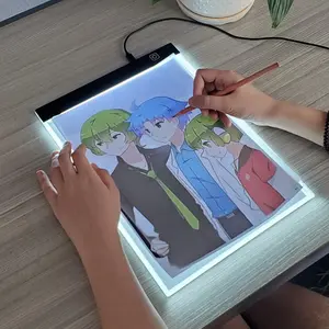 A4 LED Drawing Tablet, 1 Count Digital Graphics Pad, USB LED Light Box Copy Board, Electronic Art Graphic Painting Writing Table