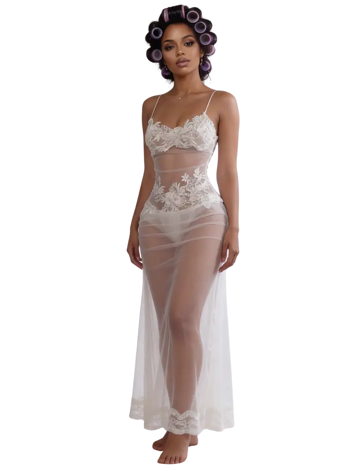 Heiress Lace Slip Dress