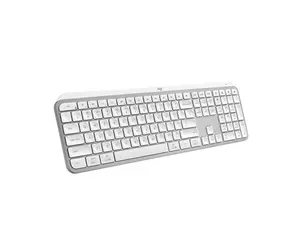 Logitech MX Keys S Wireless Keyboard, Low Profile, Fluid Precise Quiet Typing, Programmable Keys, Backlighting, Bluetooth, USB C Rechargeable, for Windows PC, Linux, Chrome, Mac (Pale Grey)