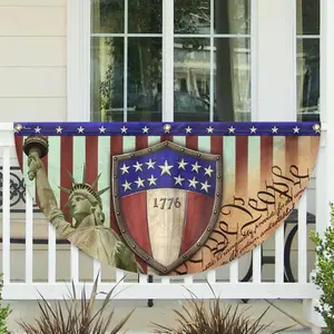 1776 We The People Fan Flag, America 250 Flag, Make America Free Again, Freedom Over Fear, Gift Idea Decor
