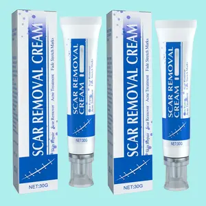 2 Pack Scar Cream,Silicone Scar Gel,Scar Removal Cream,Scar Silicone Gel,Scar Gel,Scar Cream for Surgical Scars and Keloid Bump
