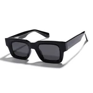 Trendy Leopard Full-Rim Rectangle Plastic Tac Eyeglasses - Unisex Polarized Blue Light Blocking Frames, Fashion Eyewear Accessories for Work