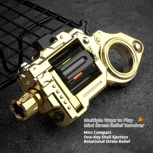 Mini Stress Relief Blaster Emittable Soft Bullet Gun Toy Stress Relief Fingertip Toys