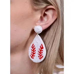 Baseball Earrings