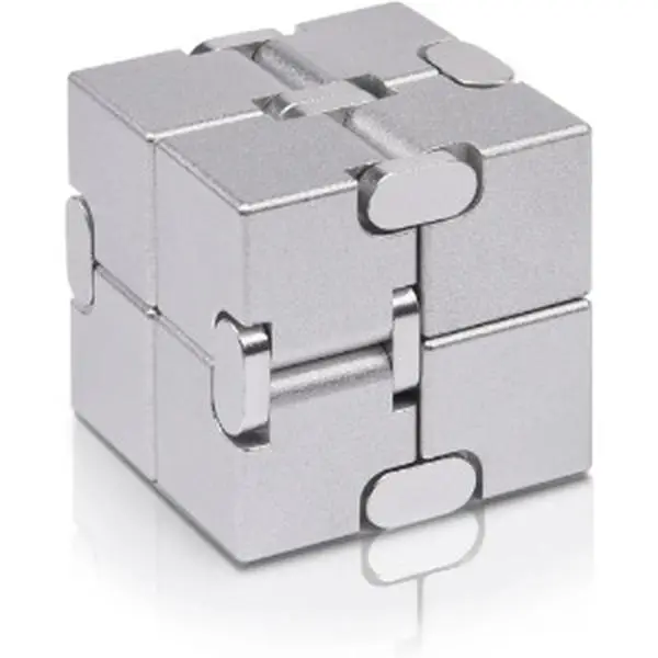 Fidget Finger Toys, ABS Infinity Cube Prime for Stress and Anxiety Relief, Ultra Durable Sensory Gifts for Adults and Kids ideal birthday gift