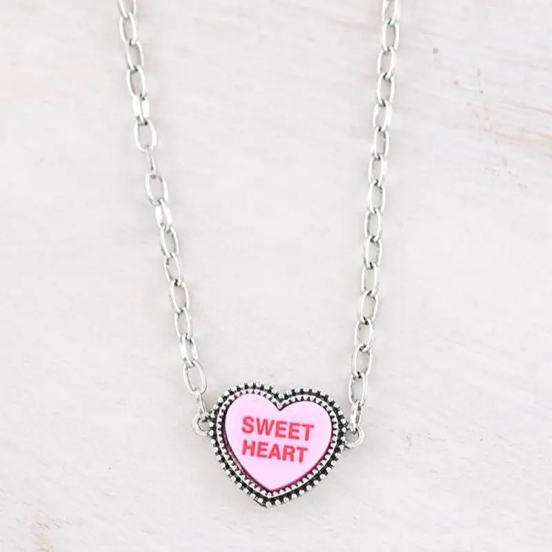 sweetheart Concho necklace