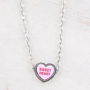 sweetheart Concho necklace