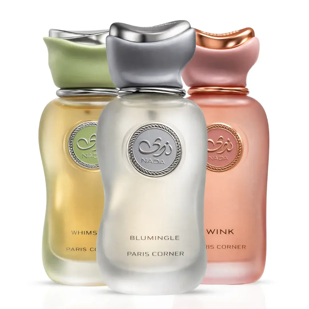 Nada Blumingle, Nada Wink & Nada Whimsical Eau De Parfum Sprays 100ml (3.4 oz) By Paris Corner (Collection)