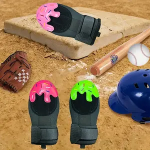 20241pc, Outdoor Baseball Sliding Glove for Youth Baseball Softball Sliding Glove Elastic Glove Left and Right Hand Universal Baseball Softball Sliding Glove Protective Gear Fingerless Sliding Glove Training Baseball Glove Baseball Catching Training Glove