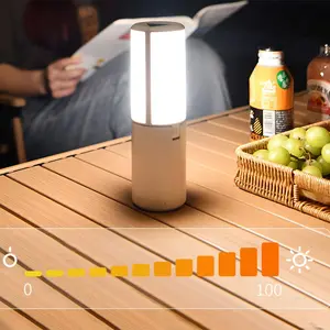 JINHODY Camping Lantern, 8000mAh Rechargeable, LED Lantern for Power Outages, 4000LM Solar Lantern Camping Lights for Hanging Tent, Indoor Outdoor Home Emergency, USB Charging, Flashlight, 3 Lighting