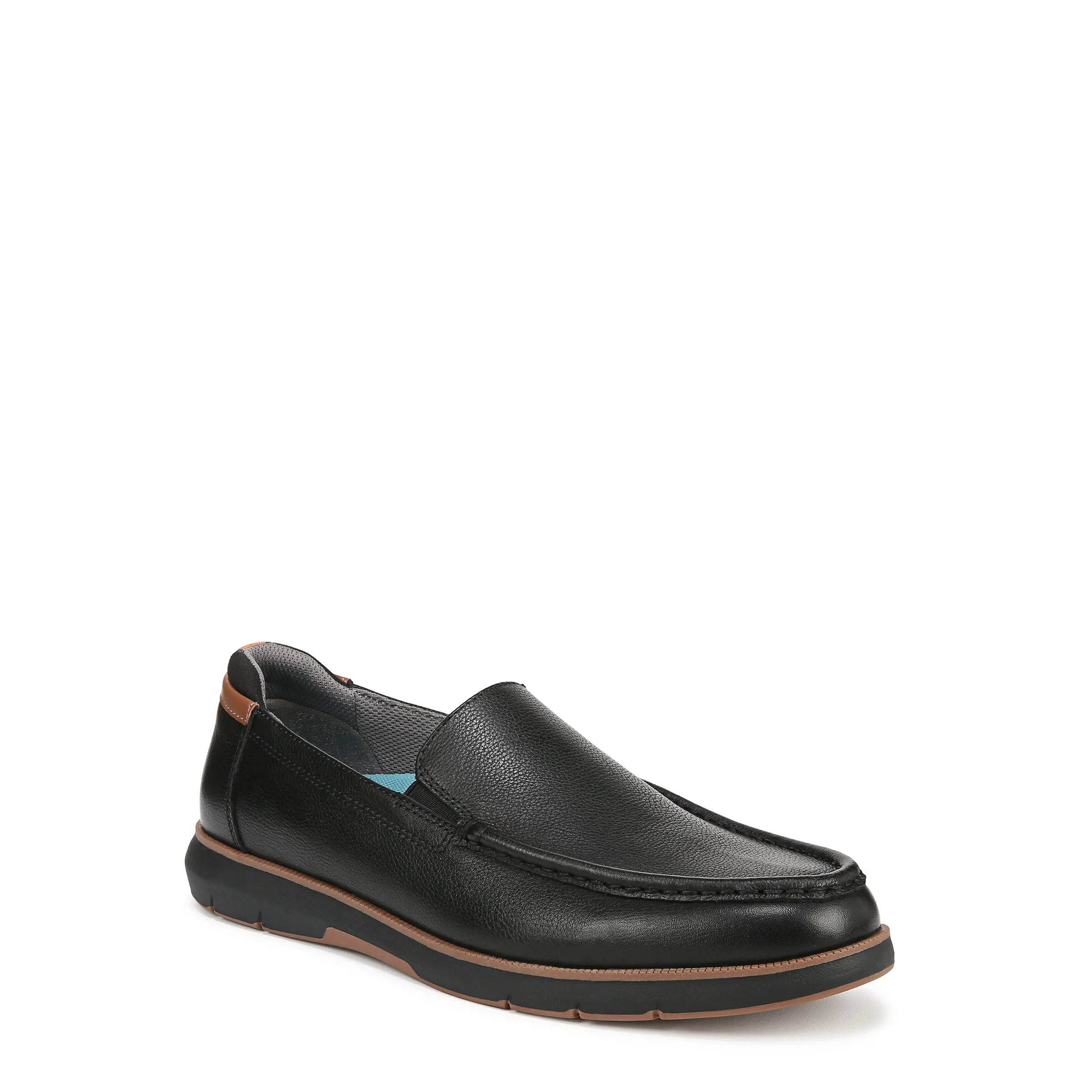 Dr. Scholl's Shoes Men's Feel Engaged Leather Loafers, Slip On Style with Plantar Fasciitis Pain Relief and Arch Support, Loafers Shoes, Flexible Shoe