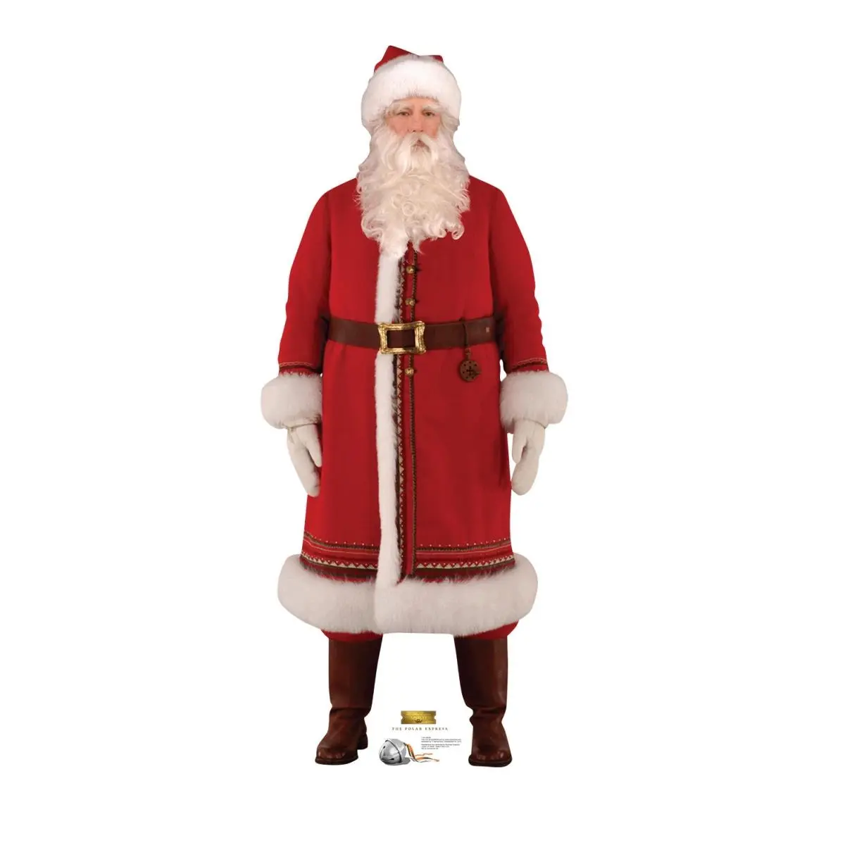 212 MAIN Large-Size Polar Express Santa Character Cardboard Cutout, 74 x 31 in, Advanced Graphics Stand-Up Display, Holiday Home Goods Decor, Decoration Items, Home Decor Accessory