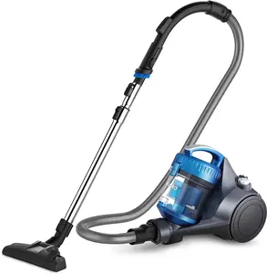 Whirlwind Lightweight Canister Vacuum – Multi-Surface Vacuum Cleaner With Auto Cord Rewind