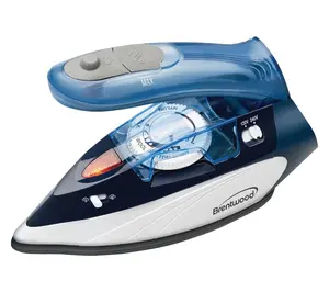 Brentwood Appliances Dual-Voltage Nonstick Travel Steam Iron