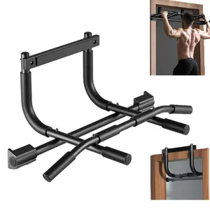 Door Frame Pull Up Bar, Portable Pull Up Bar, Adjustable Pull Up, Multipurpose Home Gym Fitness Bar, Indoor Strength Training Upper Body Exercise Bar,At Home Gym Equipment