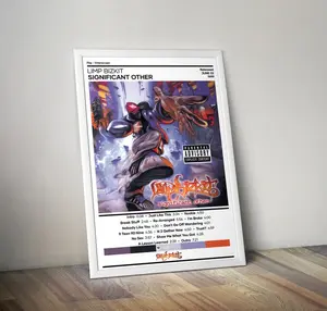 Limp Bizkit Poster | Significant Other Poster | Metal Music Poster | Album Cover Poster | Music Poster Gift | WallDecor | 4Color | RoomDecor