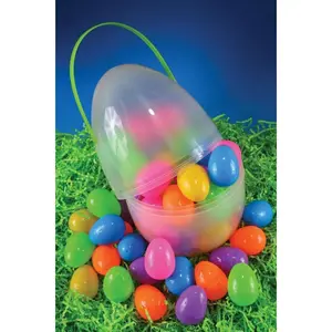 14 inch Easter Eggs in Large Plastic Egg - 48 pk