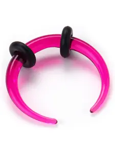 1 Pc Colorful C-Shaped Acrylic Septum Ear Gauge, Septum Ring, for Women Men Unisex Multi-purpose Body Jewelry Professional Septum Stretching Function Daily Piercing Decoration Acrylic Reliable Lasting Durability Waterproof Performance for Daily