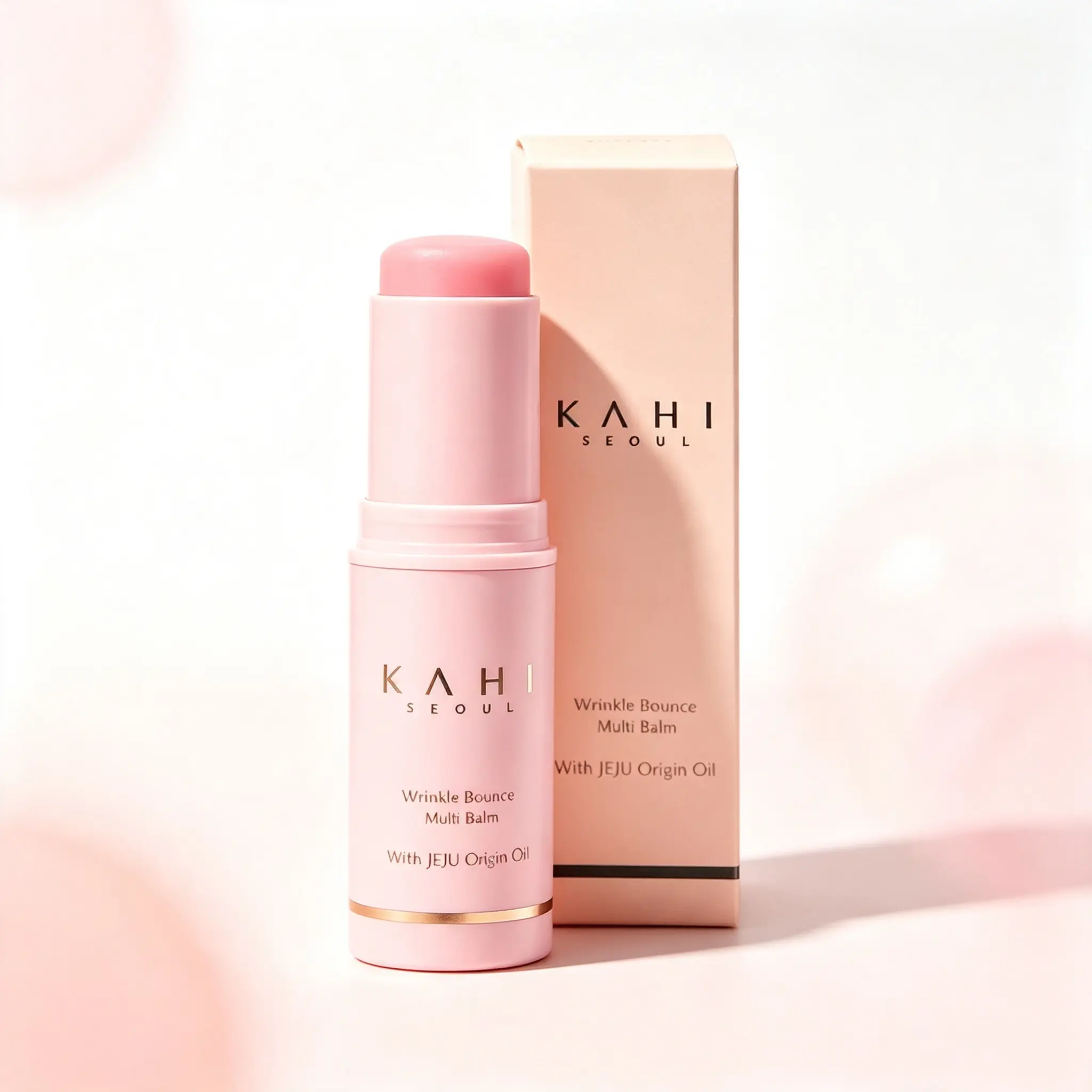 KAHI Anti-Wrinkle Multi Balm Stick, Hydrating Stick for Eyes, Lips & Neck, Portable Makeup Base Daily Skincare Stick