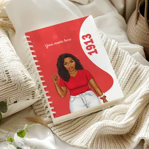 1913 Delta Personalized Notebook - Lined Journal - Personalized With Your Name -  Blank Pages