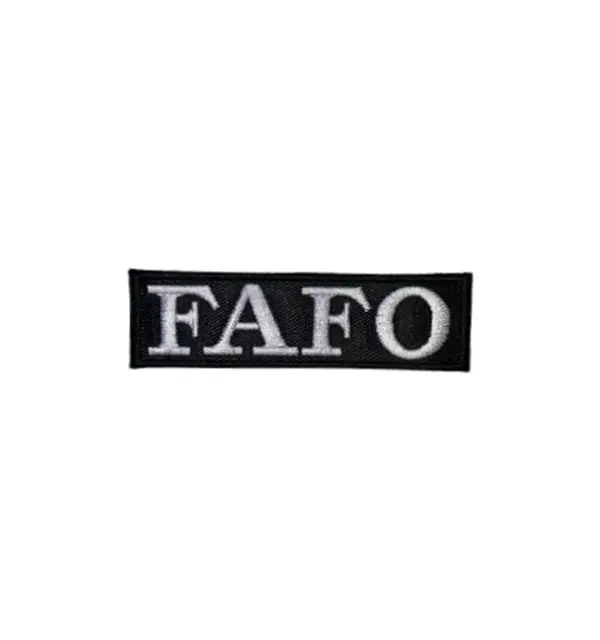 FAFO Motorcycle Patch
