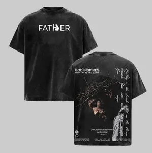 FATHER , FORGIVE THEM Vintage Jesus Christian Oversized T-Shirt / Tank Top / Hoodies, God Inspires Faith Graphic Tee, Religious Streetwear, Gospel Worship Shirt, Gift for Believers