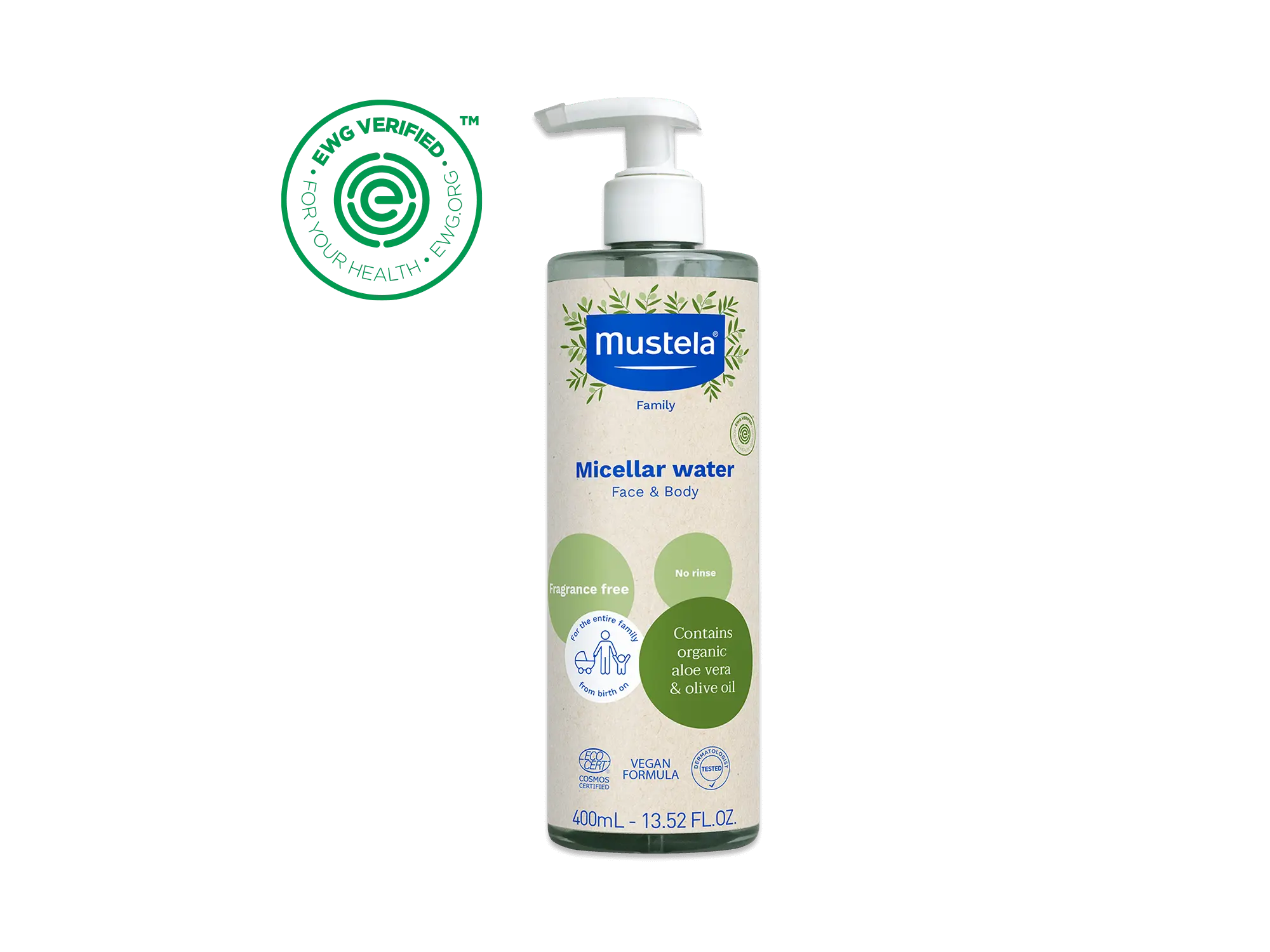 Organic micellar water with olive oil and aloe Organic micellar water with olive oil and aloe