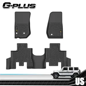 3pcs TPE All Weather Floor Mats Liners Fit For 2013-2018 Jeep Wrangler JK