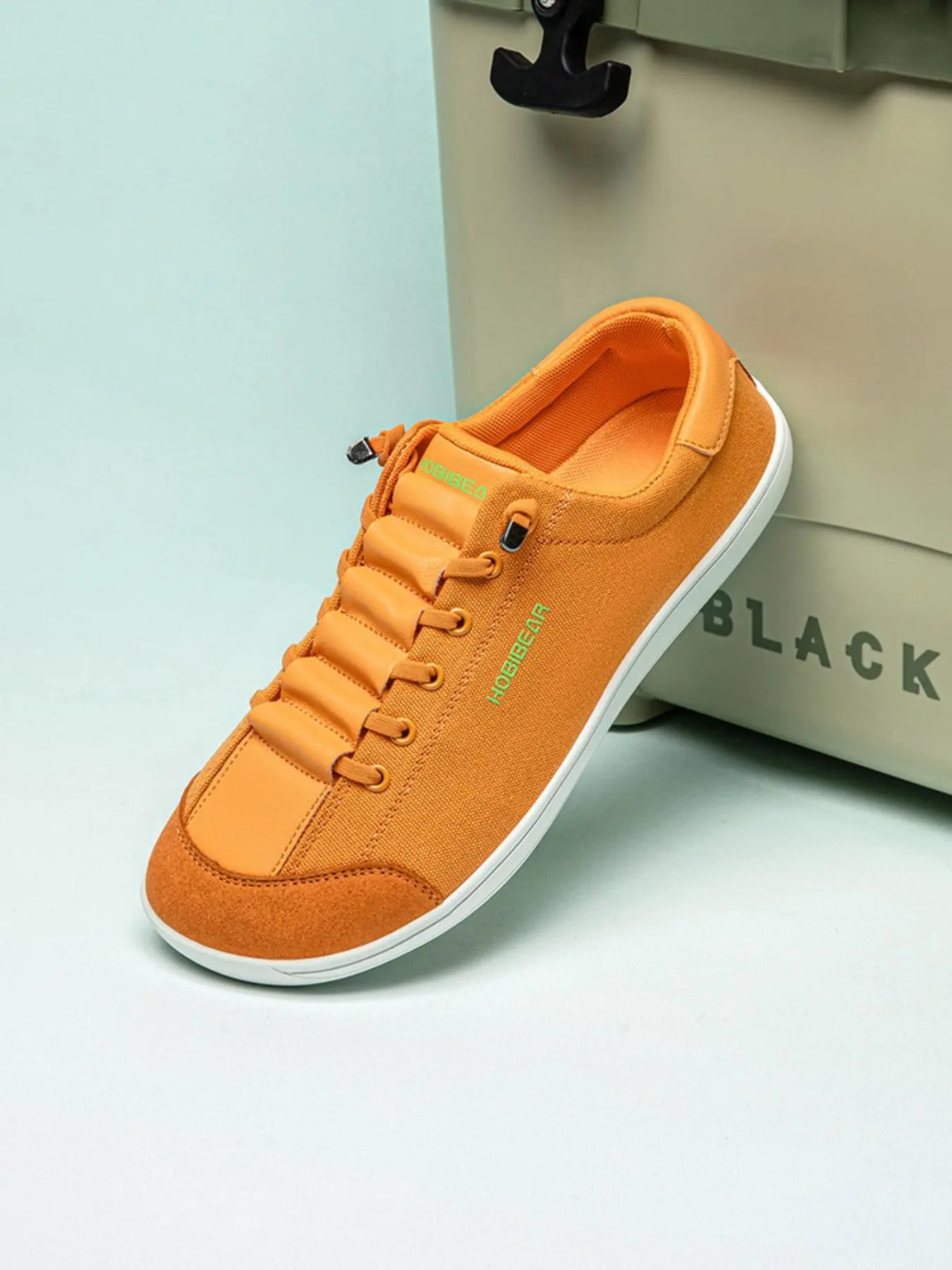 HOBIBEAR  Adult shoes, men's casual low top Trainer Athletic sports wide toe shoes, comfortable barefoot canvas Sneakers, men's and women's big toe shoes, Footwear