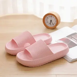 [Soft Cloudy Slippers] Cloud Unisex Cozy Slides | Soft EVA Non-Slip Indoor/Outdoor House Shoes, Lightweight Cushioned Comfort for All Seasons, 6 Color Options, Cute Slippers, Allseason Footwear, Ribbed Texture Design, Durable Slipresistant