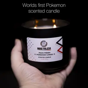 Nosetalgia Pokemon Card Scented Candle (no cards included) Decor/Gift