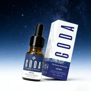 GODA For Her & Him Serenity Mini Perfume 15ml | Unisex Calming Fragrance with Lavender & Chamomile | Floral Woody Aroma | Vegan & Cruelty-Free